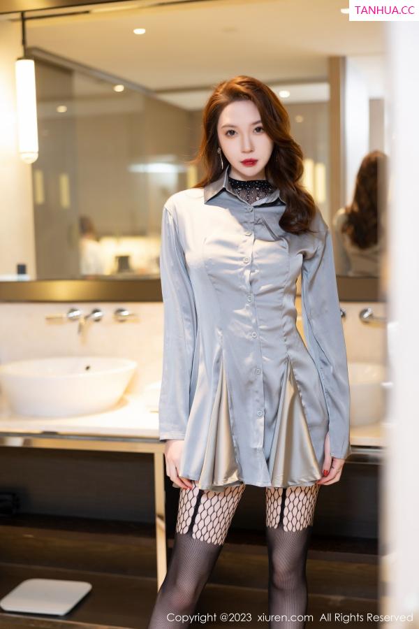 [XiuRen]高清写真图 2023.02.15 No.6271 梦心玥 黑丝美腿
